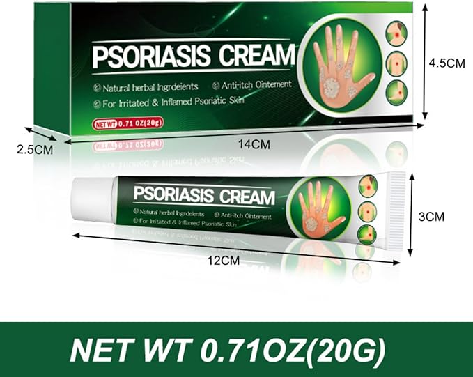 Psoriasis Cream - Herbal Plant Extracts 20g