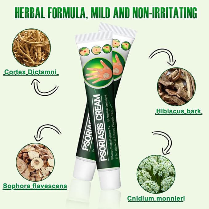 Psoriasis Cream - Herbal Plant Extracts 20g