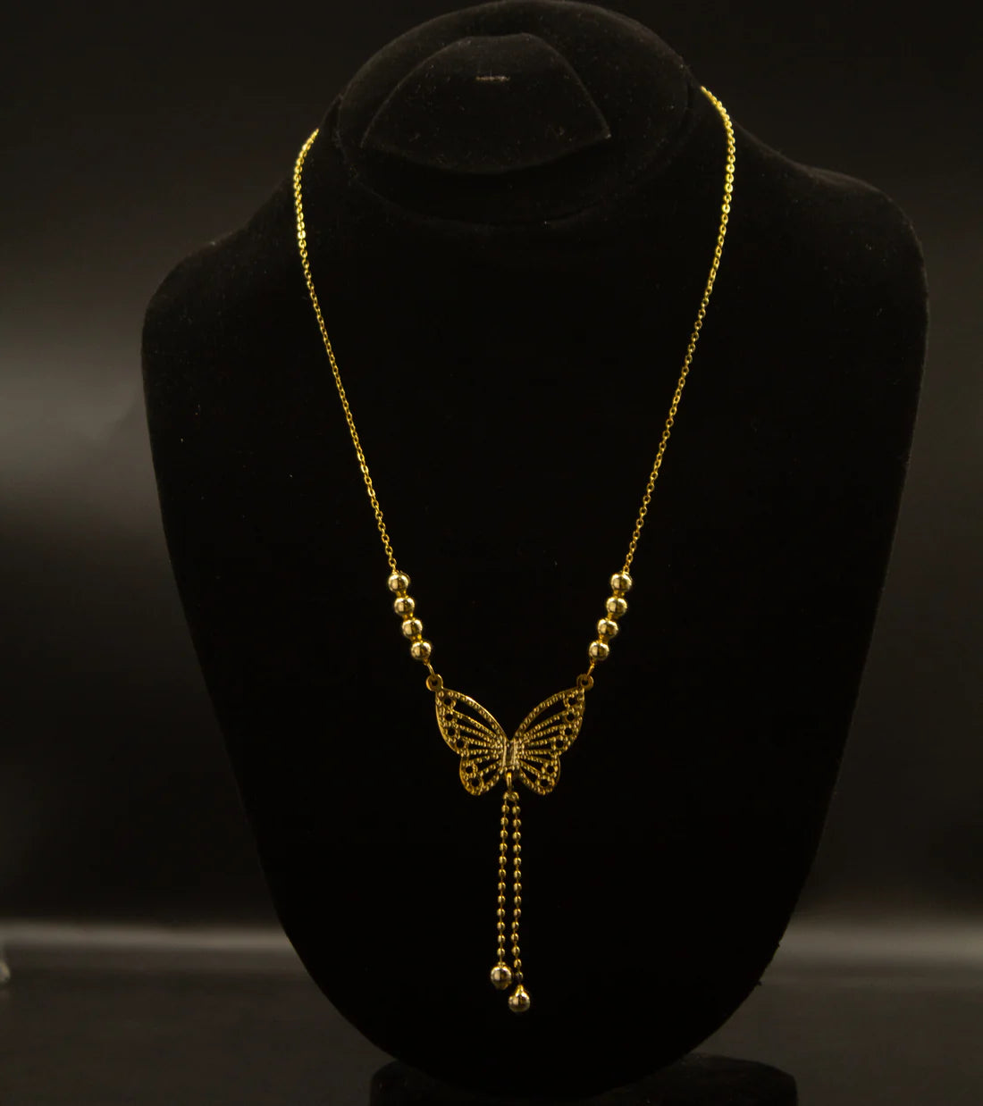 Gold plated Butterfly Necklace for Women