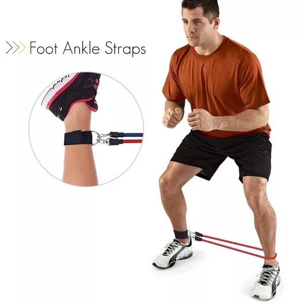 Body Building Resistance Bands Set