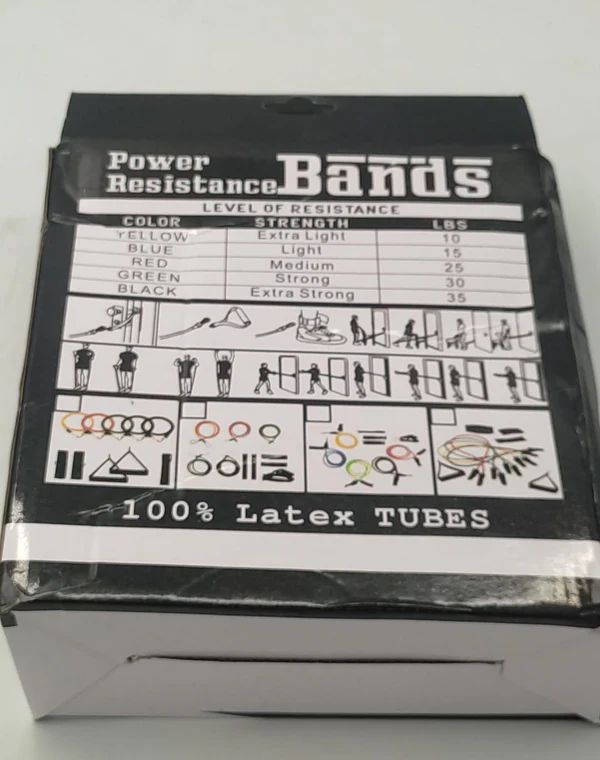 Body Building Resistance Bands Set